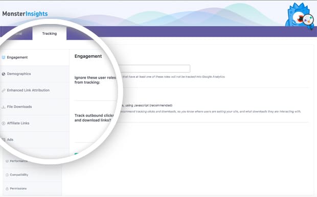 MonsterInsights 6.0 - Tracking Configurations