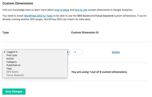 Custom Dimensions Addon Preview