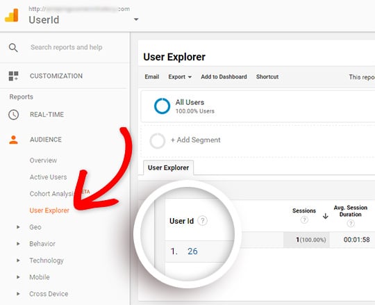 user explorer overview