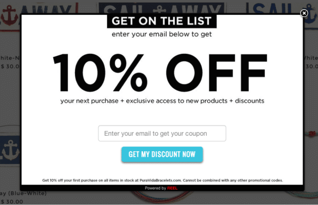 Email with Discount can reduce shopping cart abandonment