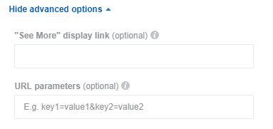 URL parameters in Facebook ads manager