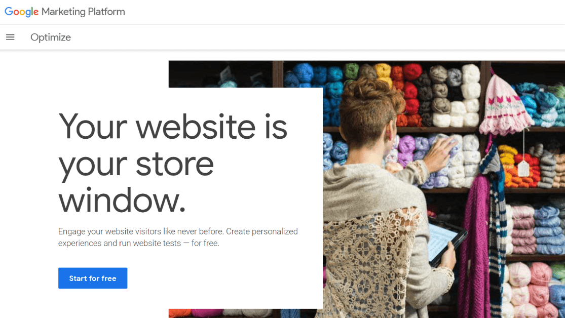 Google optimize