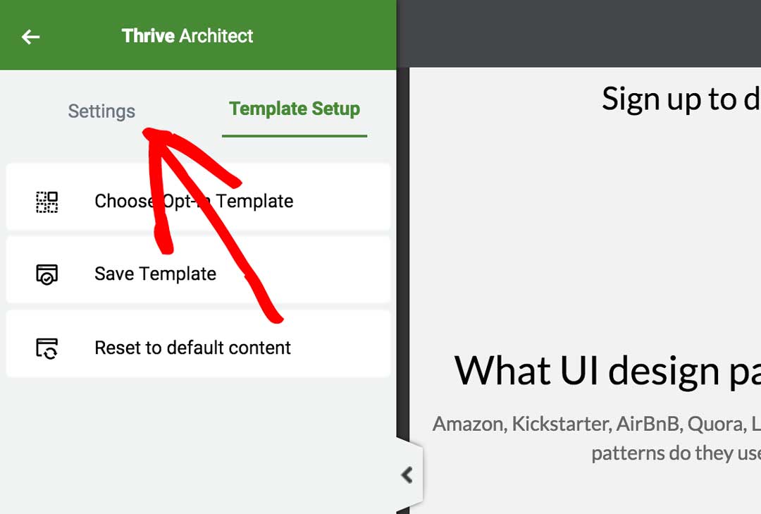 Step 3. Click Settings