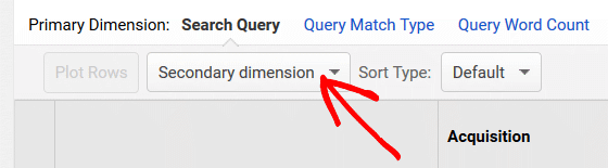 Query match