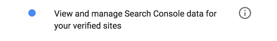 View and manage Search Console data for your verified sites