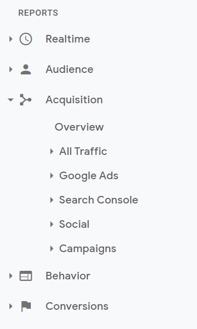 ua acquisition reports