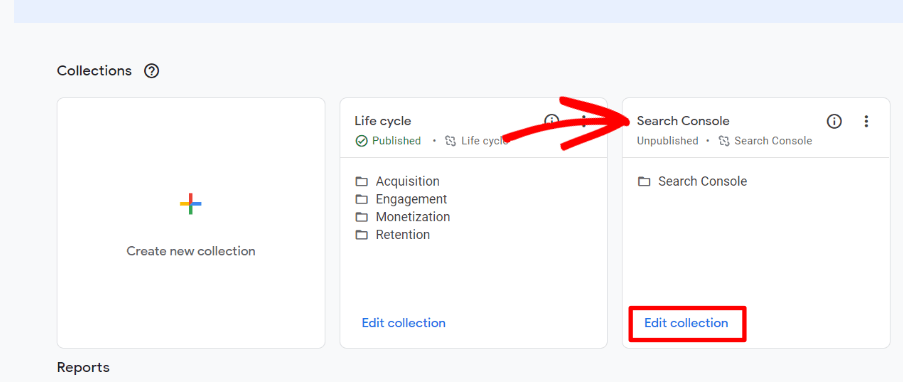 Search Console Collection GA4