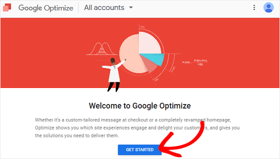 Get Started with Google Optimize