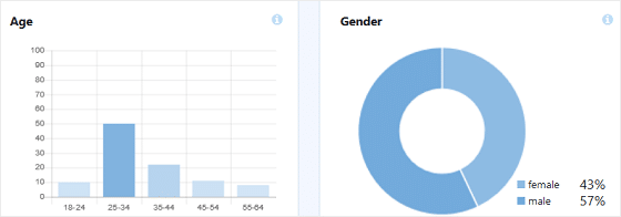  Rapport des éditeurs de MonsterInsights, Âge et sexe 