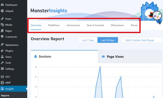 monsterinsights-reports