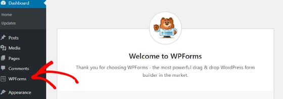 welcome-wpforms-how-to-add-contact-form-in-wordpress