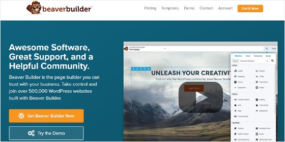 beaver-builder-wordpress-page-builder "width =" 560 "height =" 280 "srcset =" https://www.monsterinsights.com/wp-content/uploads/2018/08/beaver-builder-wordpress-page -builder.jpg 560w, https://www.monsterinsights.com/wp-content/uploads/2018/08/beaver-builder-wordpress-page-builder-300x150.jpg 300w "tailles =" (largeur maximale: 560px ) 100vw, 560px "/></a></noscript></noscript></p>
<p><a href=