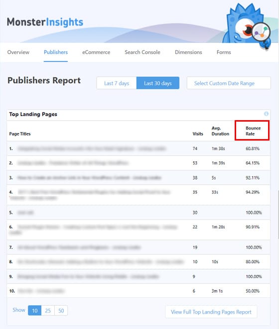 bounce-rate-top-landing-pages 