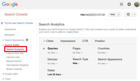 search-analytics-console 