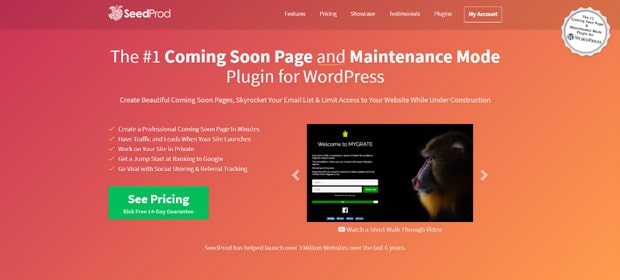 SeedProd Best Prochainement et Plugin WordPress en mode Maintenance