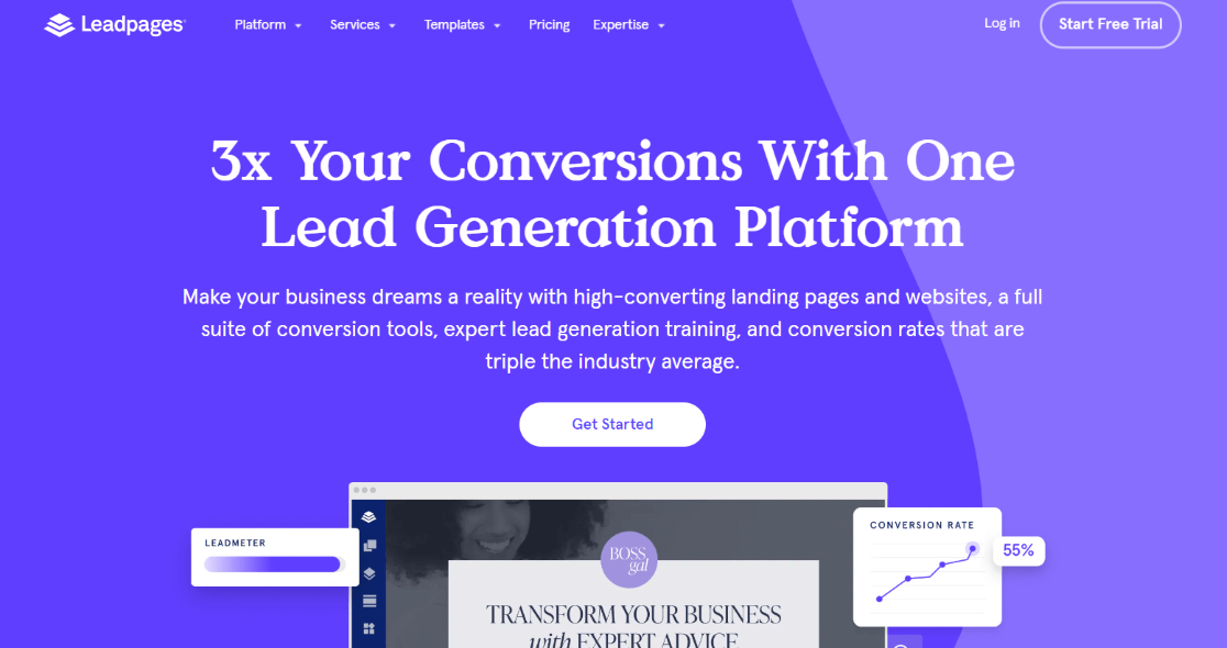 Leadpages - Best WordPress Landing Page Plugins