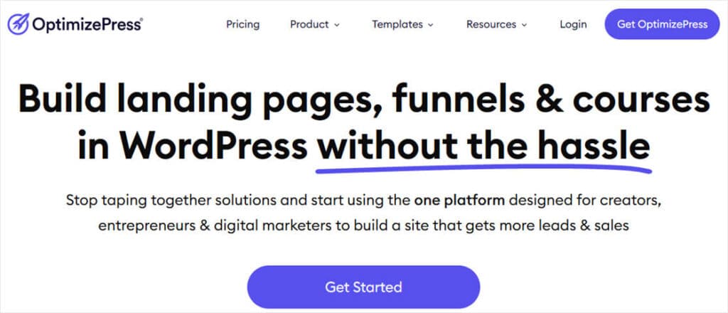 OptimizePress WordPress Landing Page Plugin