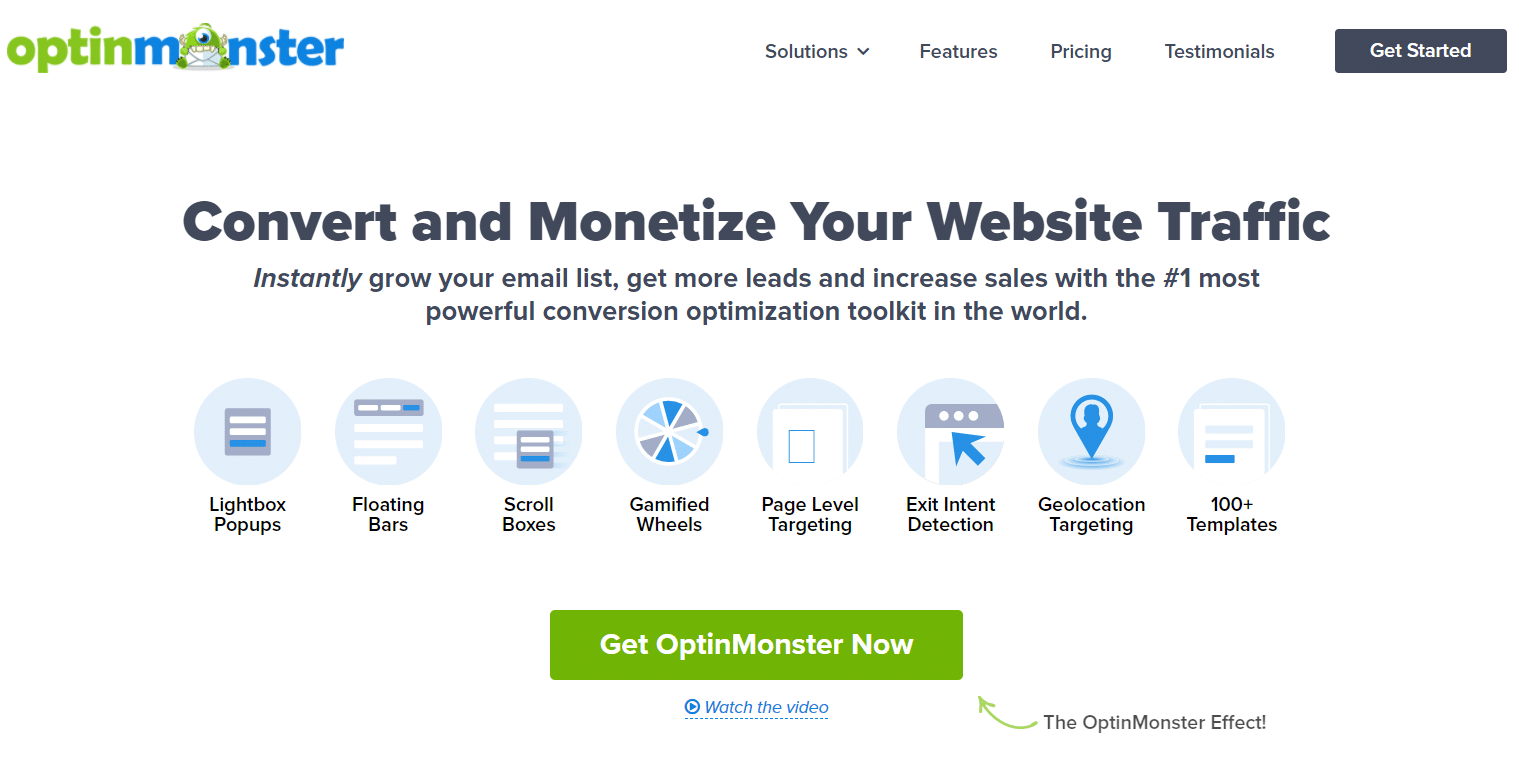 optinmonster best landing page builder wordpress