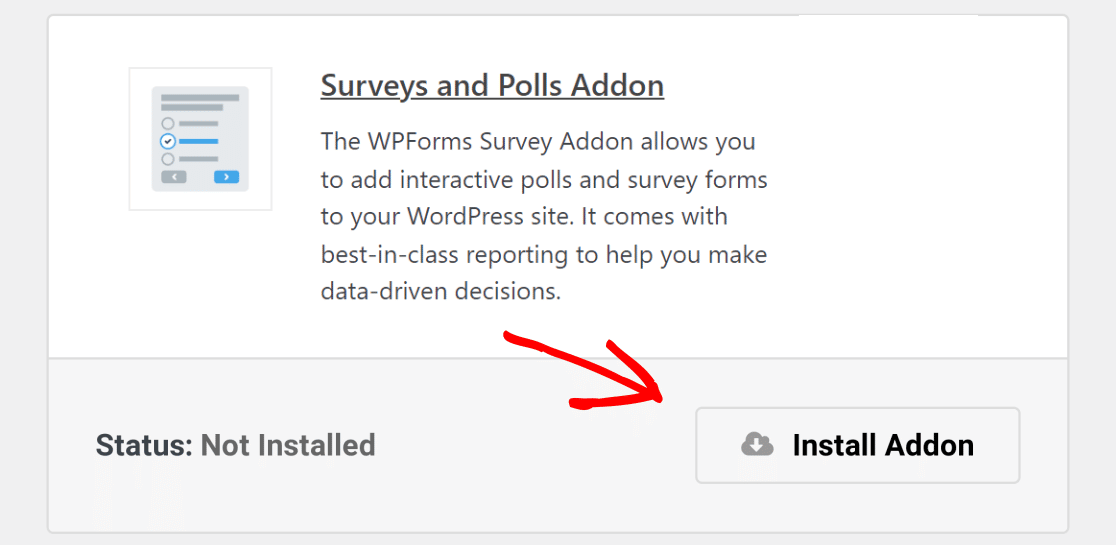 WPForms Surveys and Forms Addon