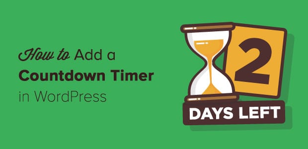 How to Add a Countdown Timer in WordPress
