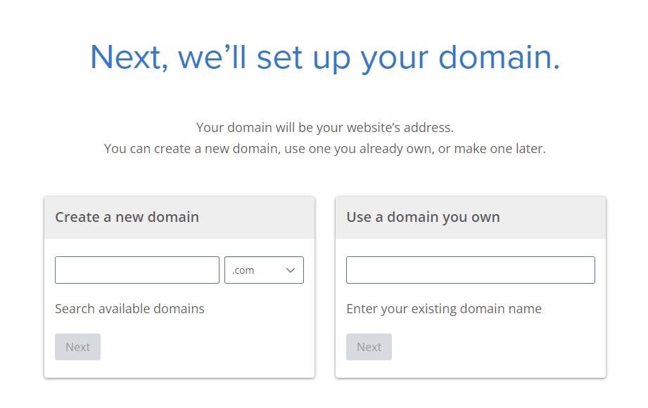 Bluehost domain setup