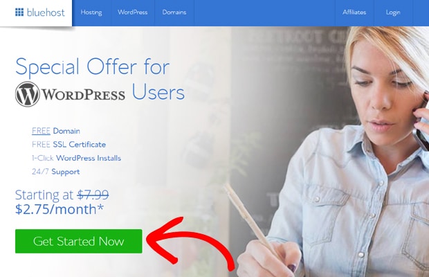 Get Started with Bluehost