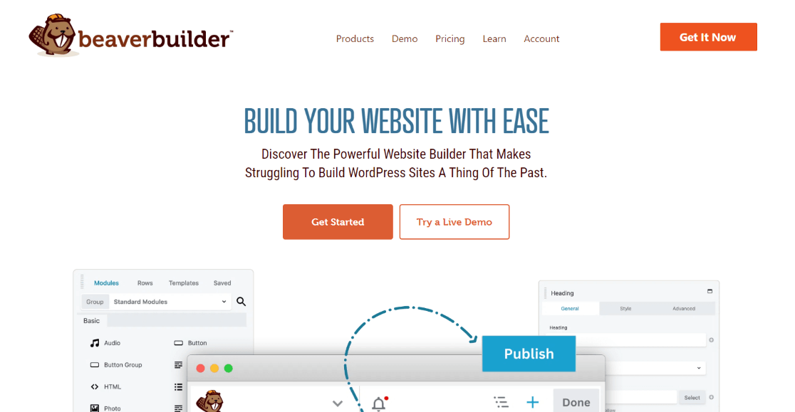 Beaver Builder - Best WordPress Landing Page Plugins