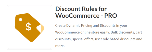 Règles de remise pour le plugin WooCommerce