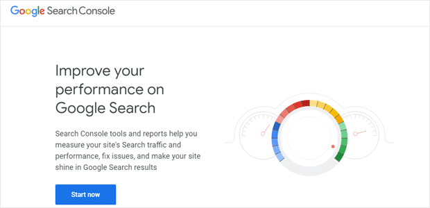 Console de recherche Google pour le référencement