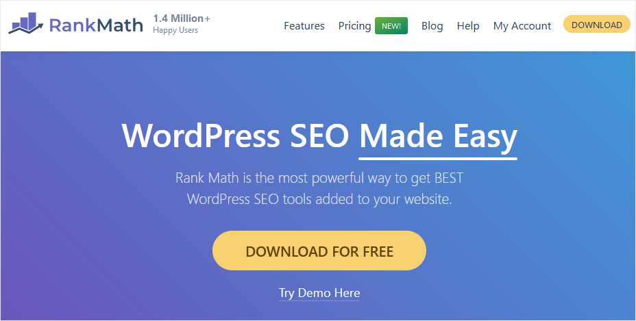 RankMath SEO Plugin for WordPress