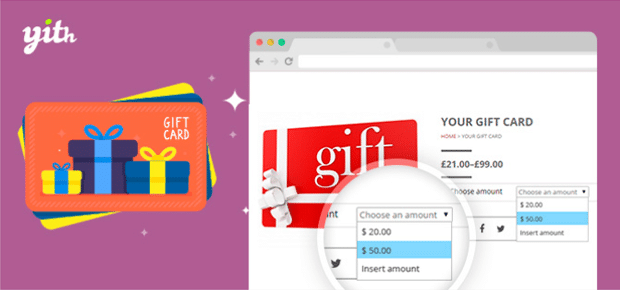 YITH WooCommerce Plugin Cartes-cadeaux