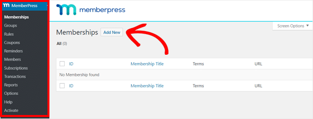 Add New Membership with MemberPress