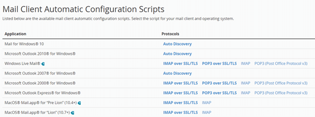 Bluehost Email Configuration Settings for Desktop Mail Clients