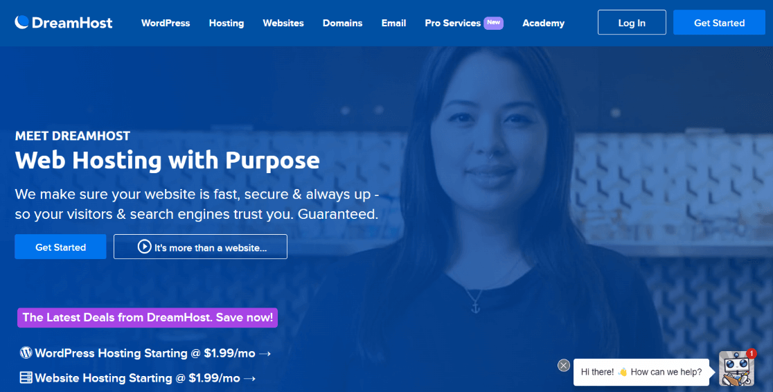 DreamHost - Best WordPress Hosting Services