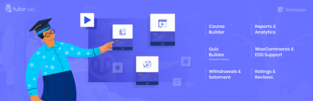 Tuteur LMS Plugin LMS gratuit pour le système de gestion d’apprentissage WordPress