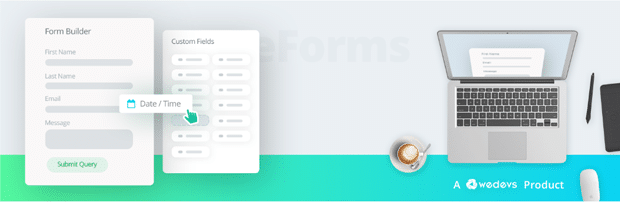 weForms Drag and Drop WordPress Form Builder