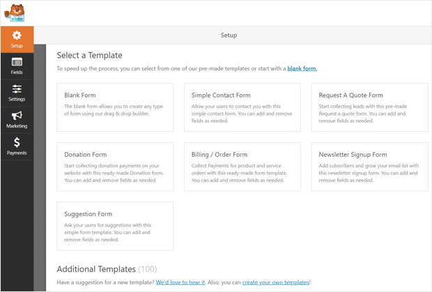 WPForms Templates