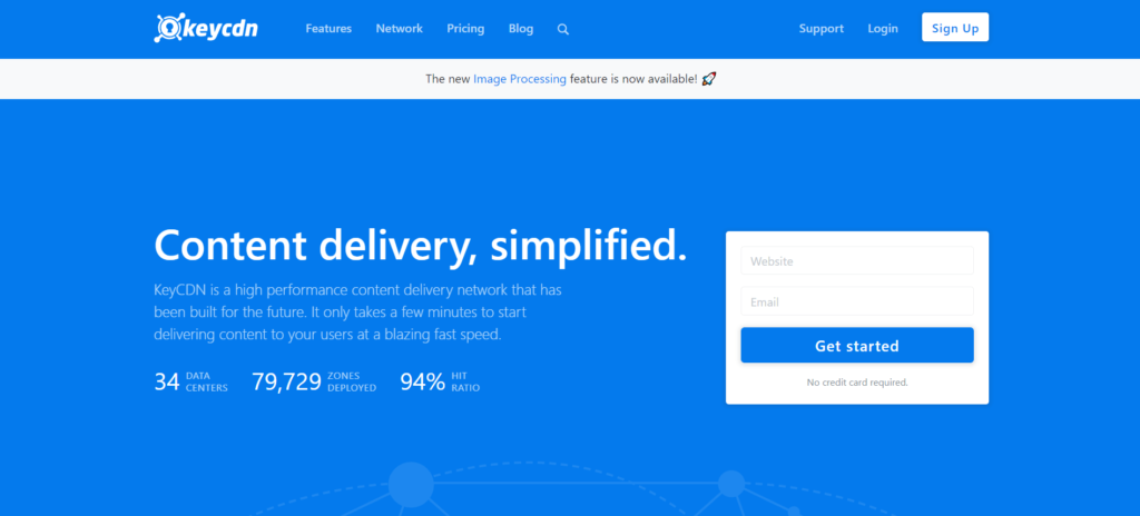 KeyCDN is among the best CDN for WordPress