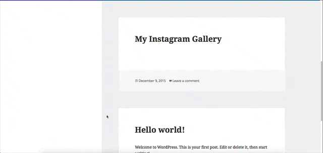 Scroll Down Fullscreen Welcome Mat Exemple avec Optin