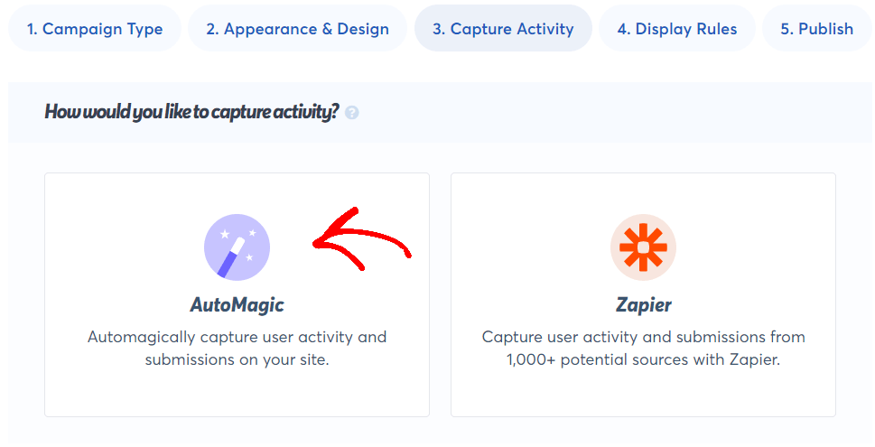 Étape 7 Activité de capture