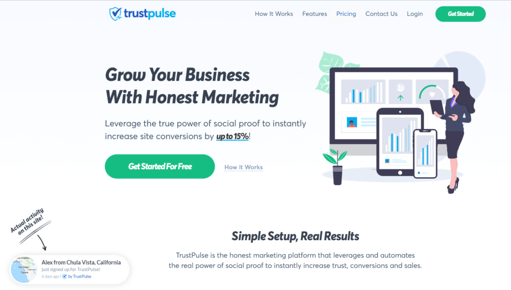 TrustPulse le meilleur plugin FOMO wordpress