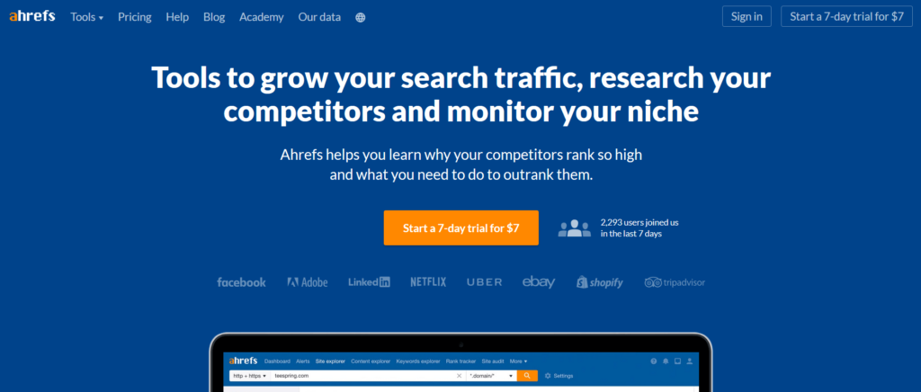 ahrefs best seo tool and alternative to gkp