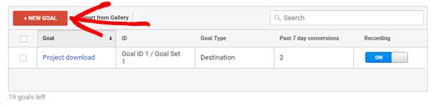 click-new-goal