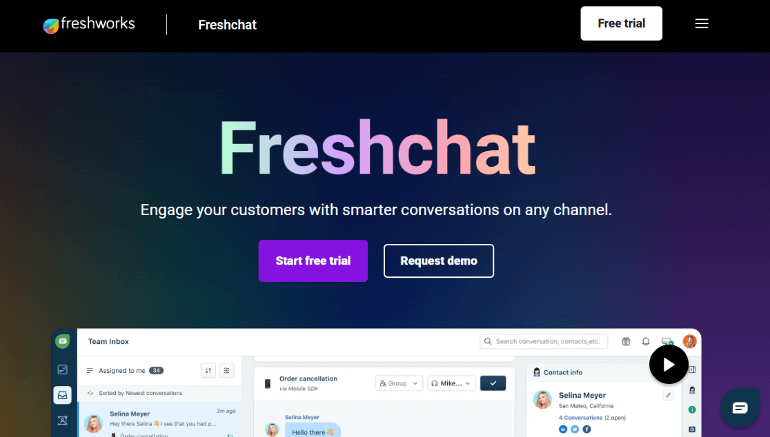Freshchat - live chat