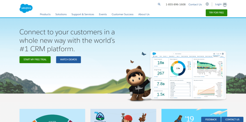 logiciel salesforce-marketing-automation-pour-petite-entreprise 