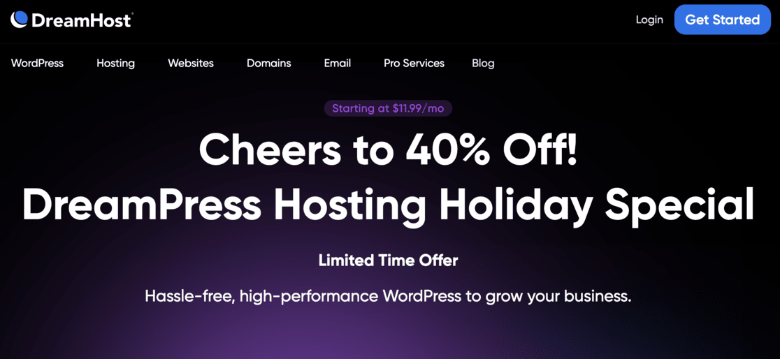 DreamPress Managed WordPress Hosting