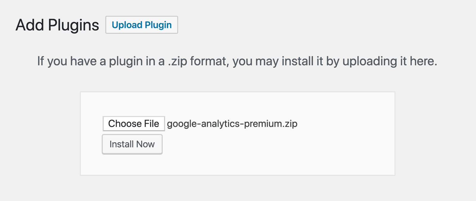 Upload Plugin