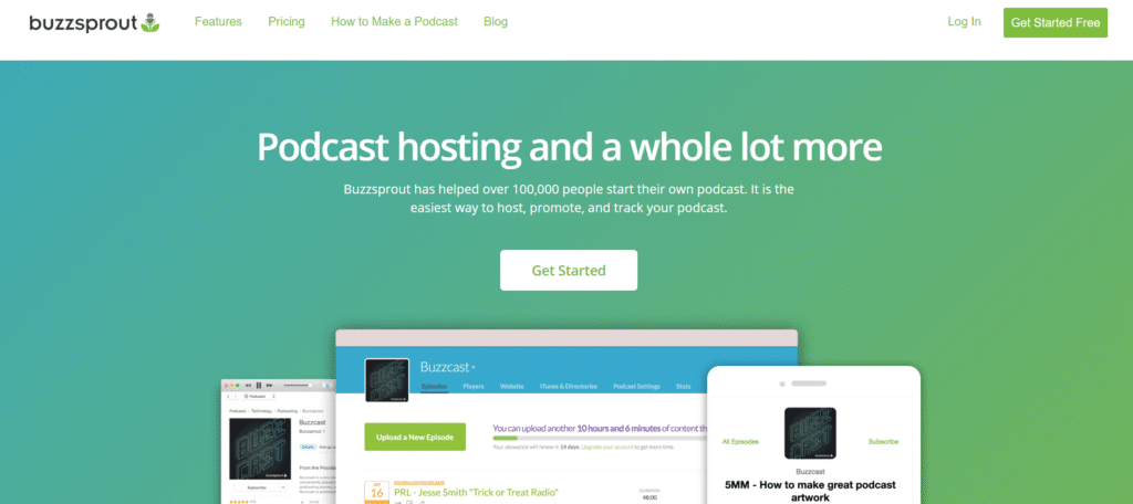 buzzsprout-best-wordpress-plugin-for-podcasting
