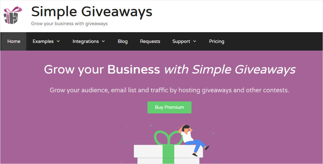 Simple Giveaways Free Plugin for WordPress