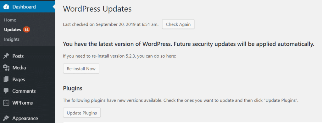 Wordpress-update-for-security